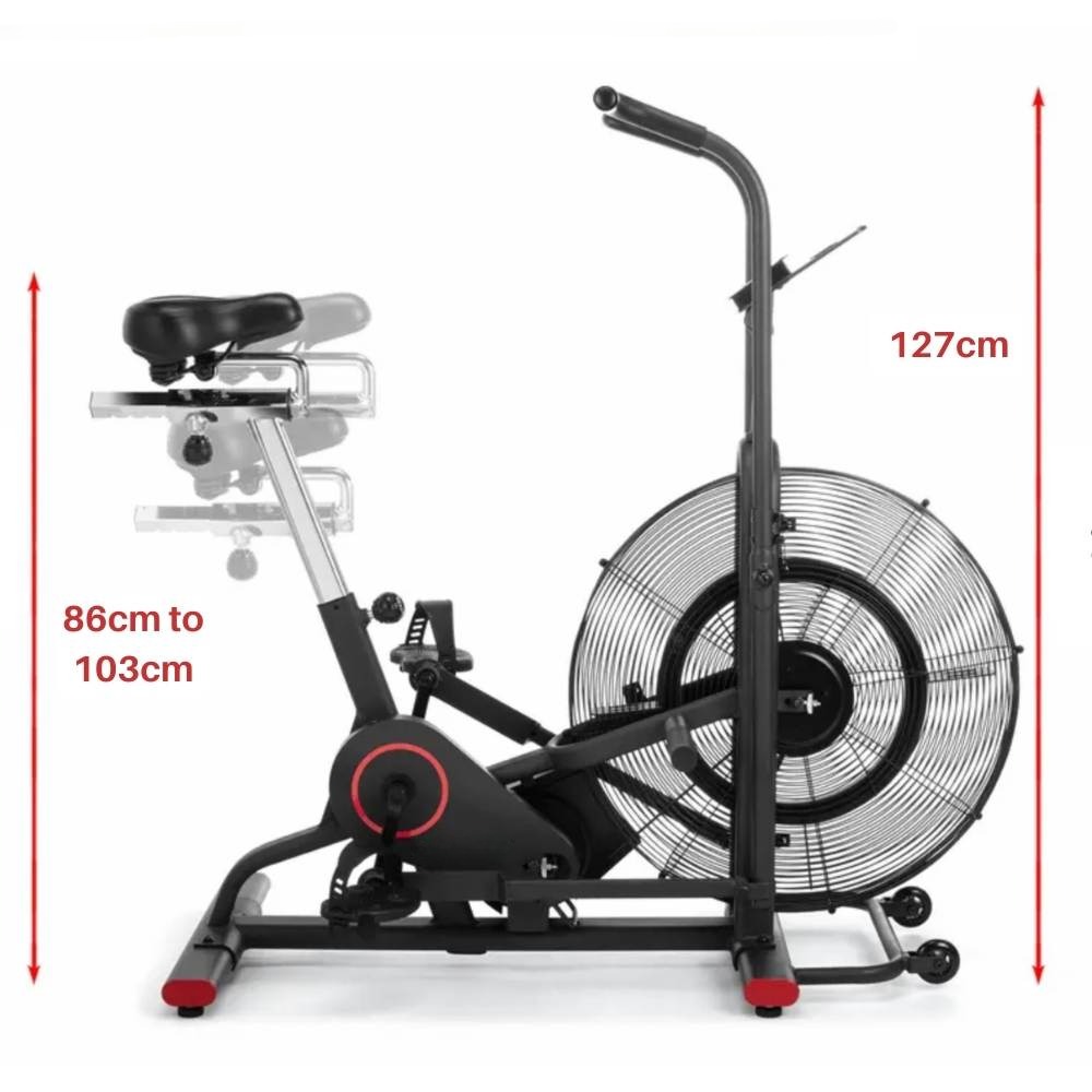 Fan Resistance Exercise Air Bike: image 3